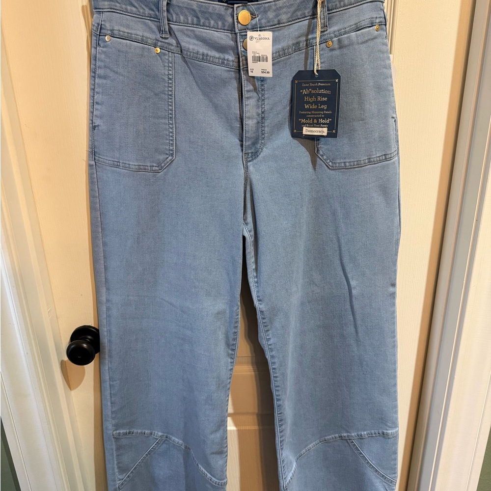 Democracy Light Blue Flare Jeans